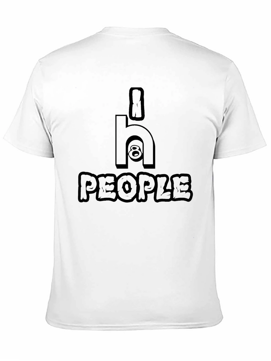 i8 H People Graphic T-Shirt