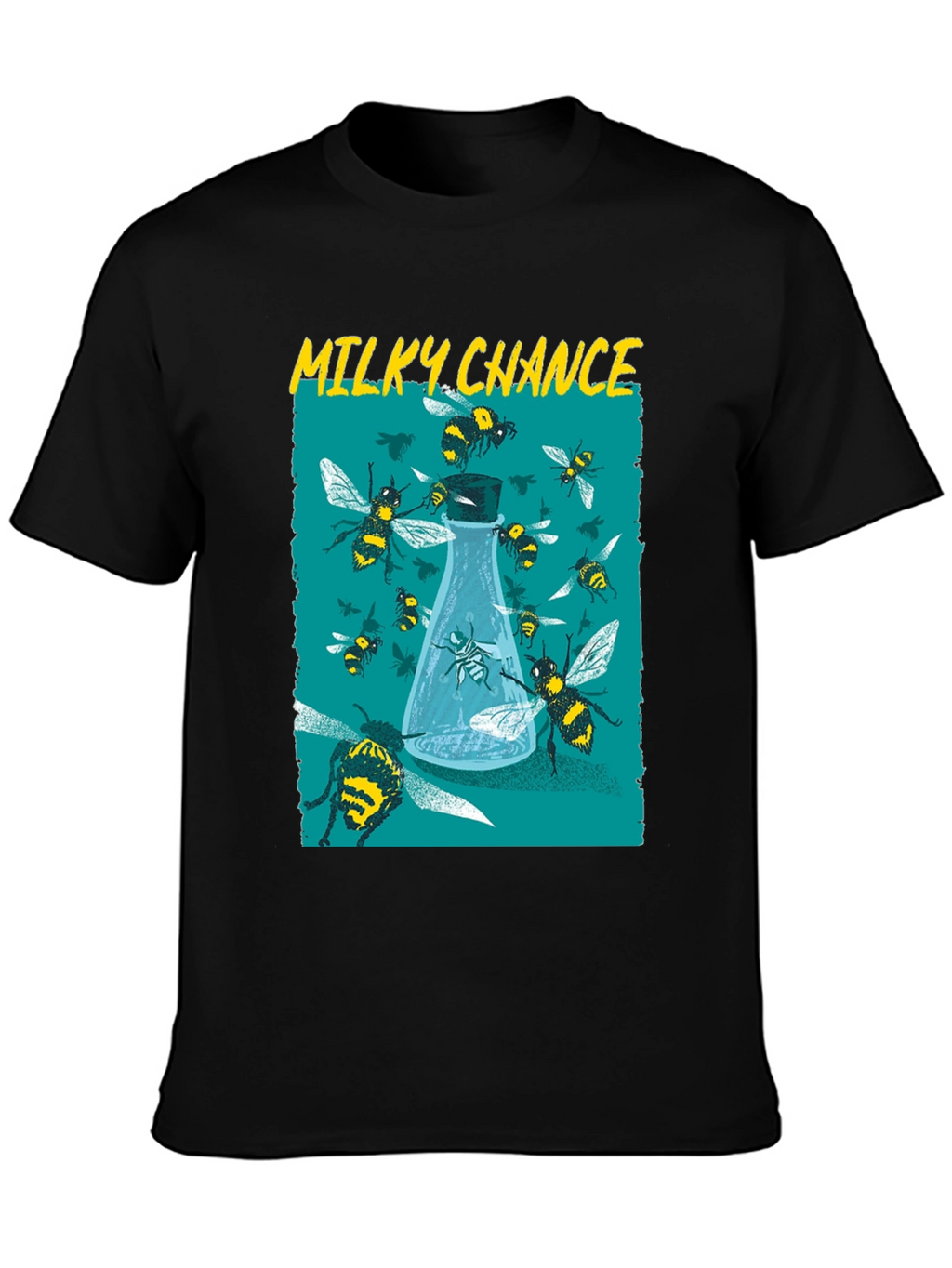 Milky Chance Band T-Shirt - Bee Design