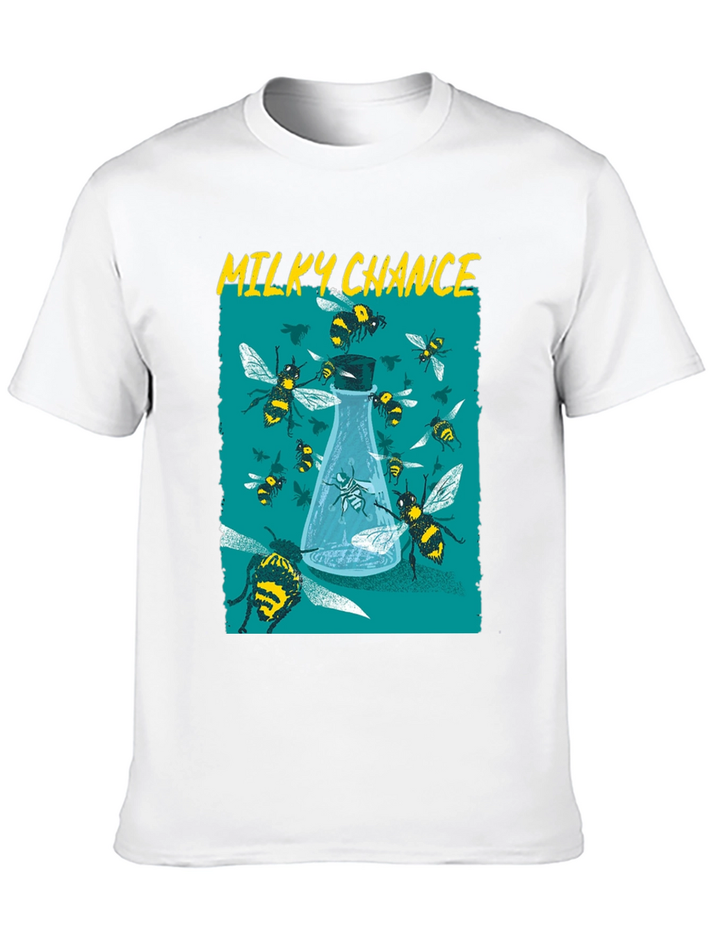 Milky Chance Band T-Shirt - Bee Design