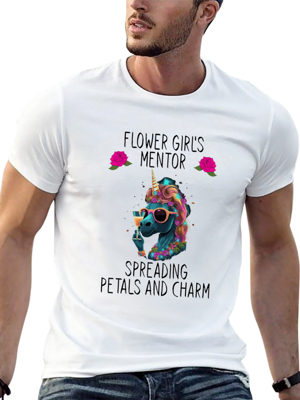 Flower Girls Mentor Graphic T-Shirt