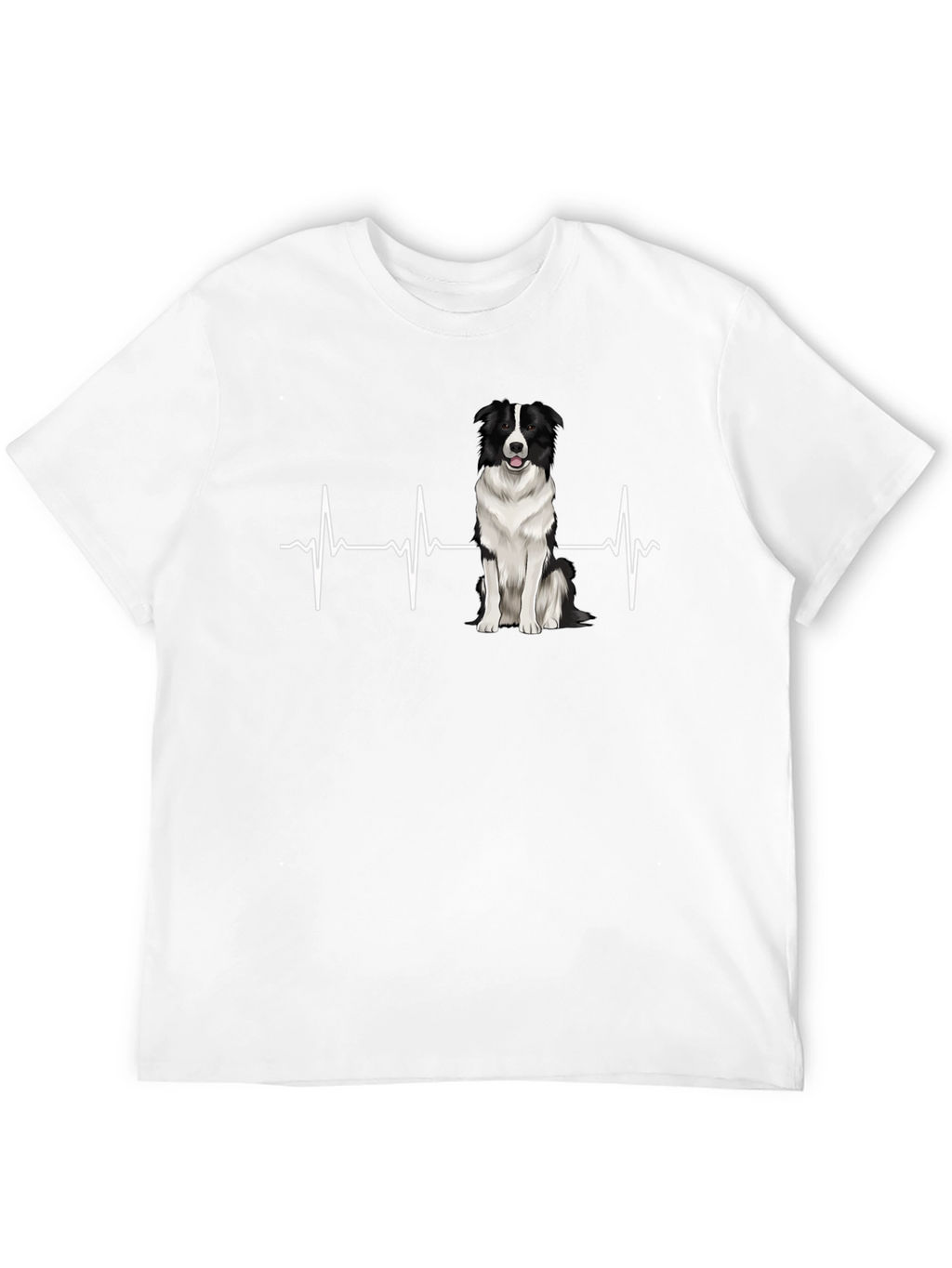 Border Collie Heartbeat T-Shirt