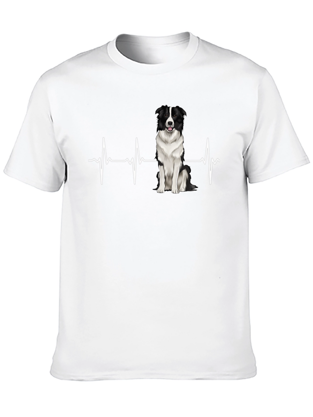 Border Collie Heartbeat T-Shirt