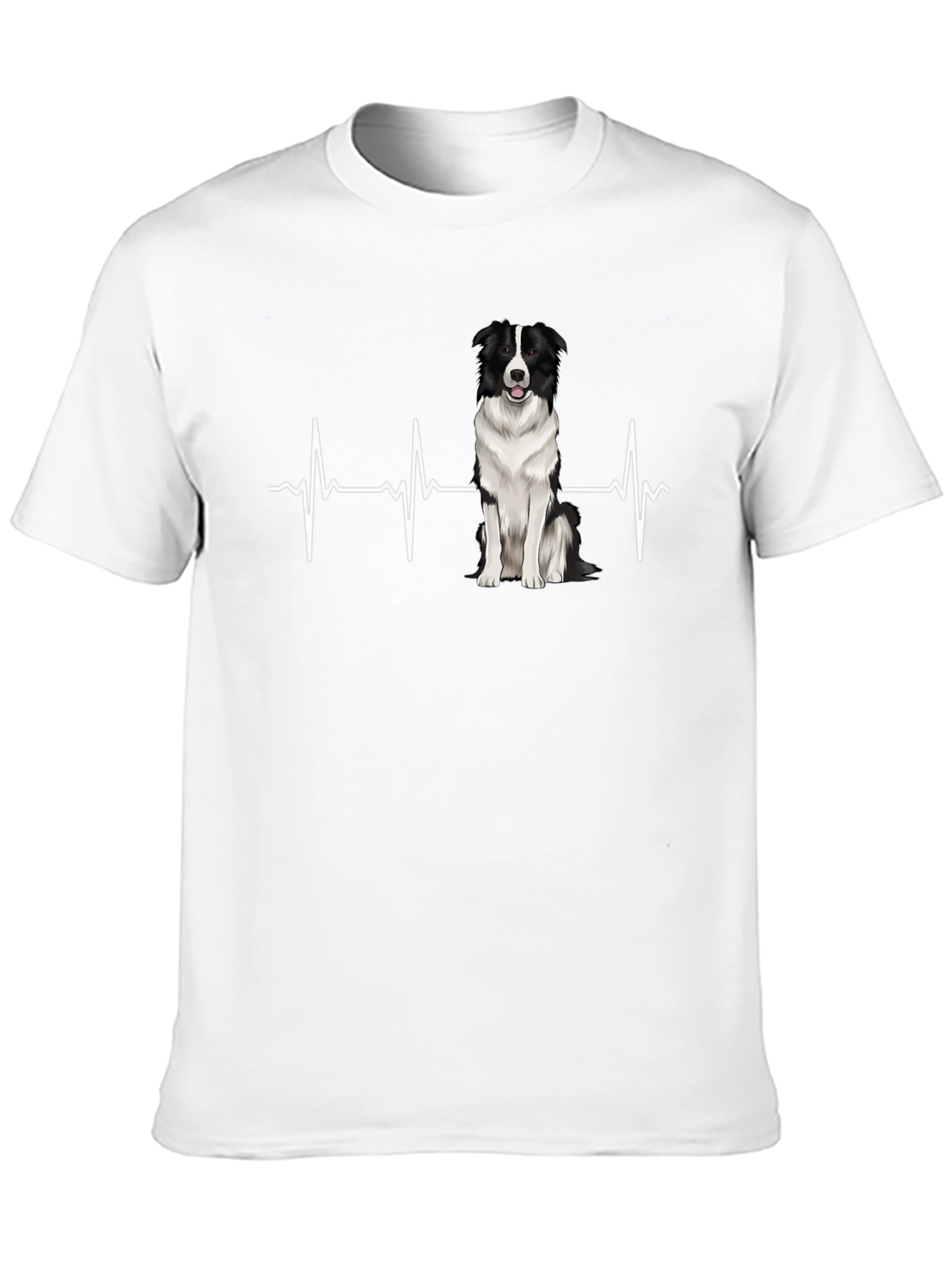 Border Collie Heartbeat T-Shirt