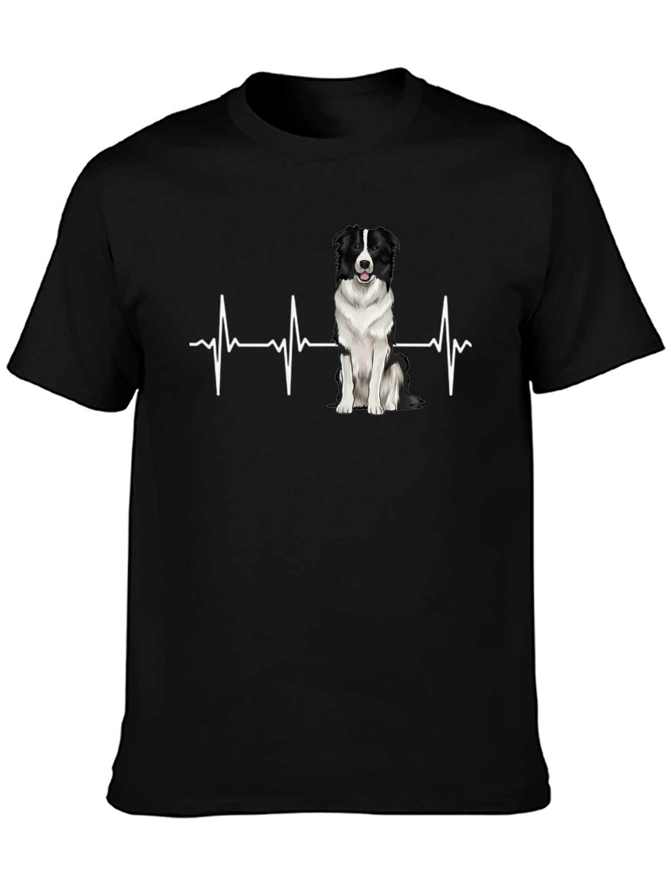 Border Collie Heartbeat T-Shirt