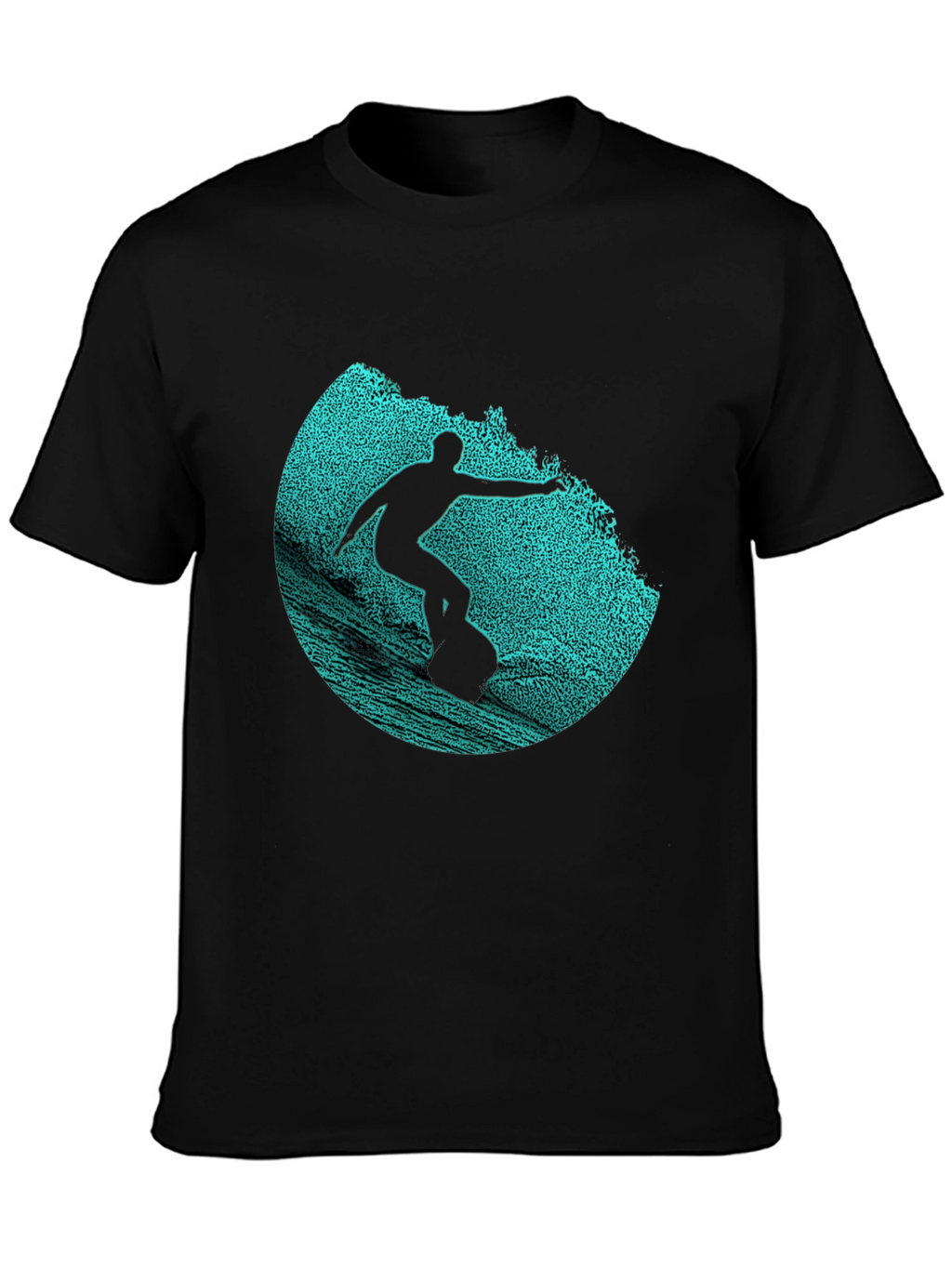 Surfer Graphic Print Crew Neck T-Shirt