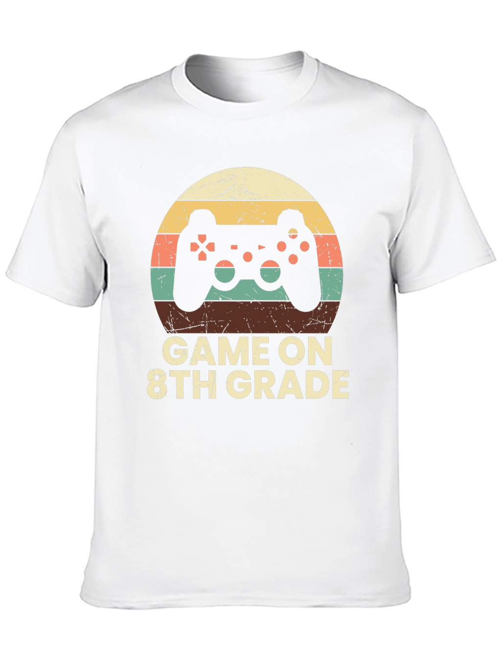 Game On 8th Grade T-Shirt - Gamer School Tee
