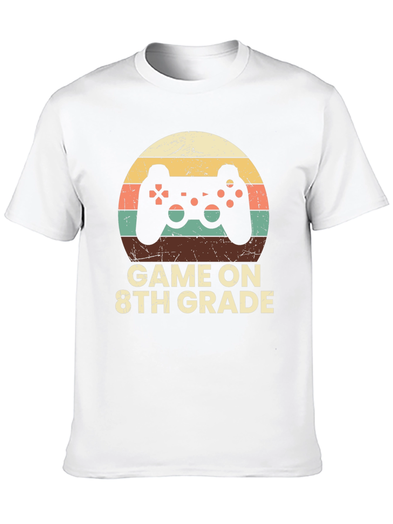 Game On 8th Grade T-Shirt - Gamer School Tee