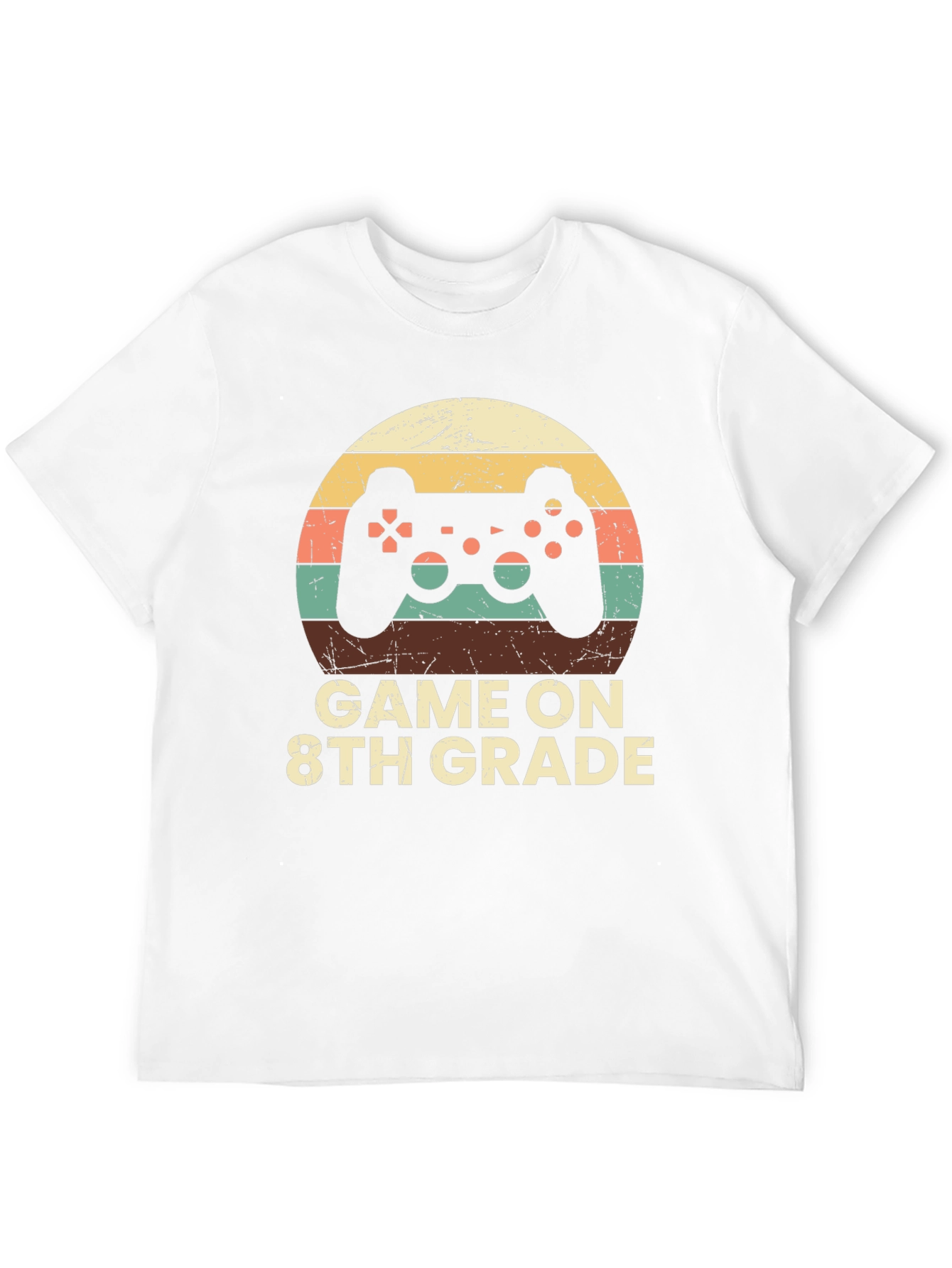 Game On 8th Grade T-Shirt - Gamer School Tee