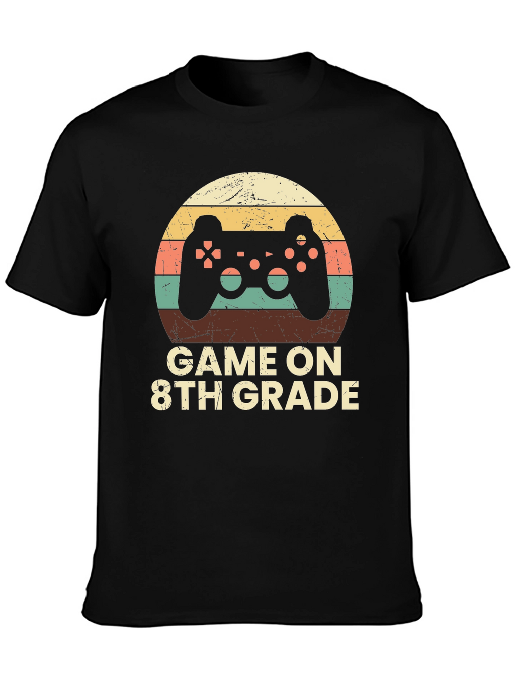 Game On 8th Grade T-Shirt - Gamer School Tee