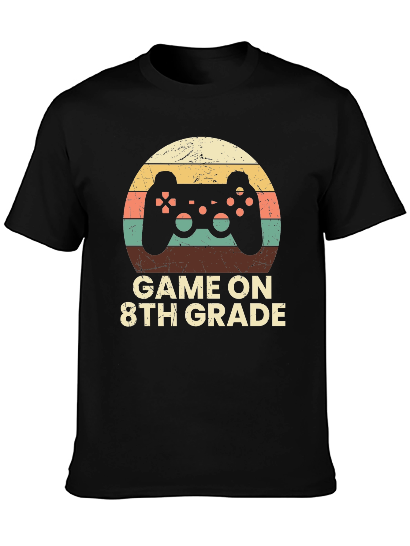 Game On 8th Grade T-Shirt - Gamer School Tee