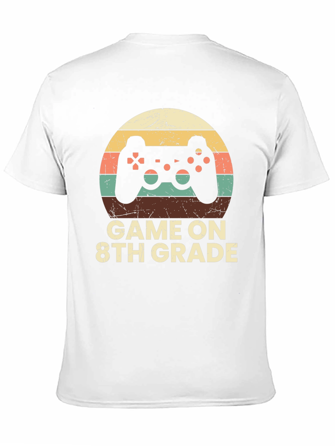 Game On 8th Grade T-Shirt - Gamer School Tee