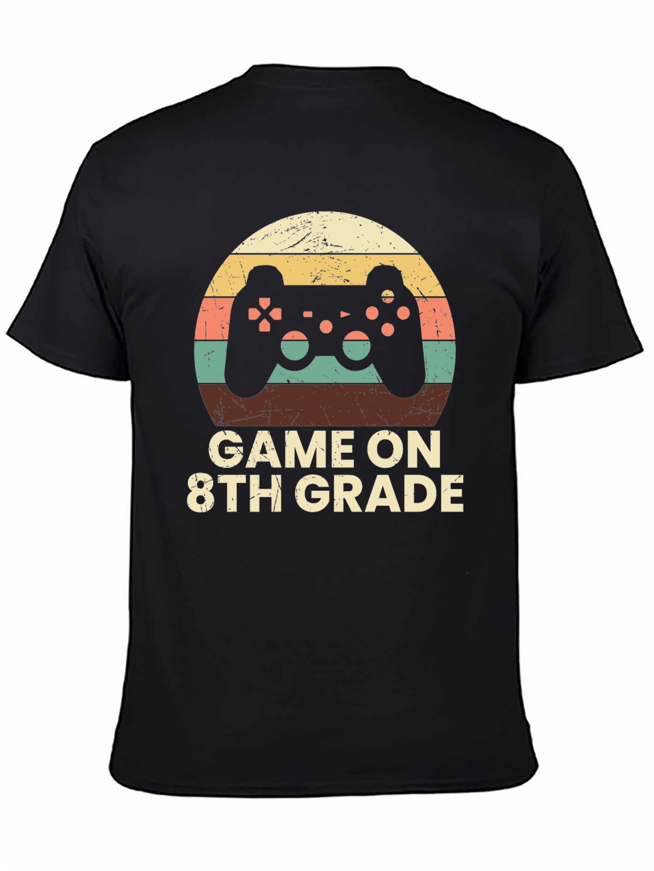 Game On 8th Grade T-Shirt - Gamer School Tee