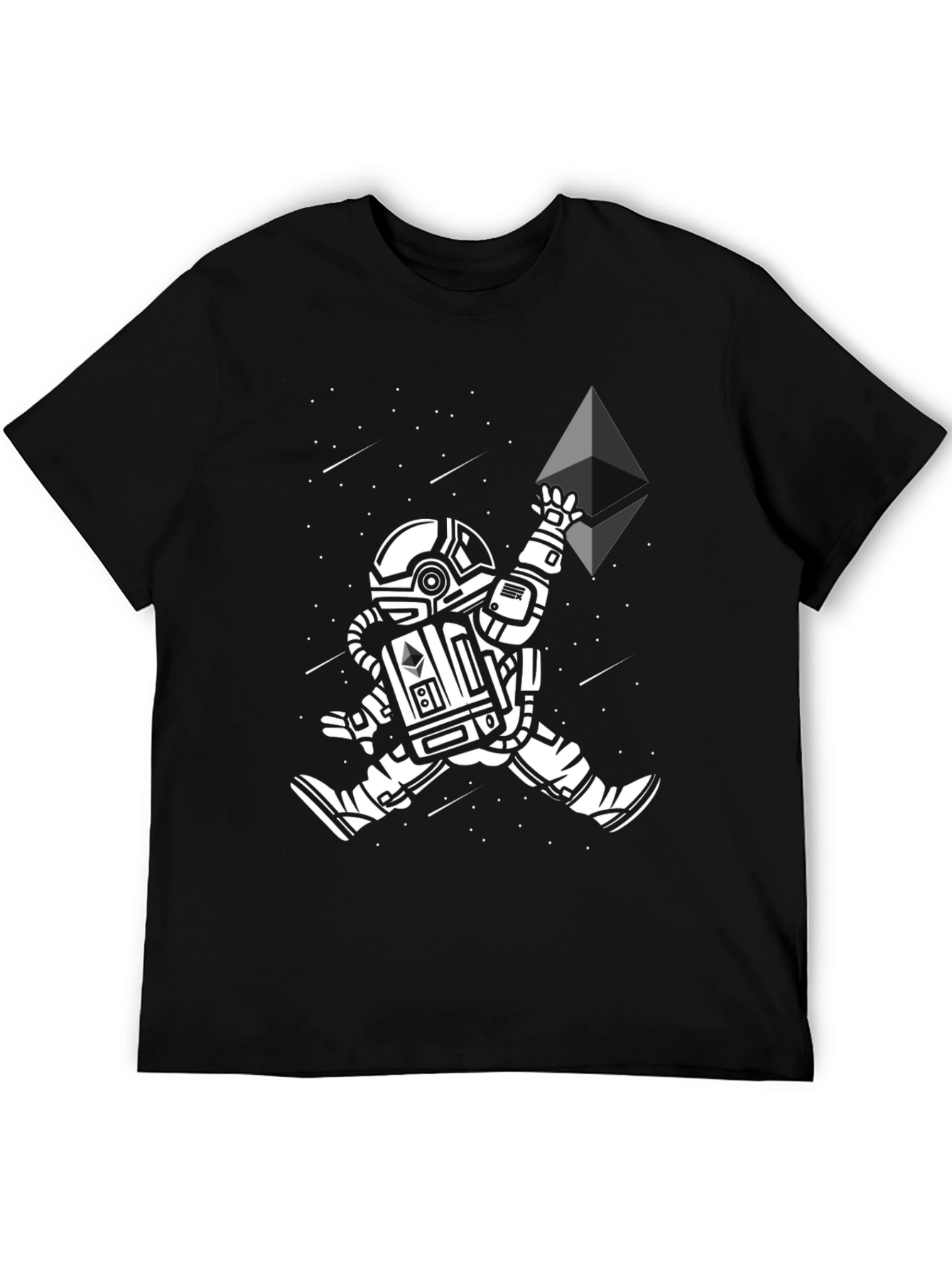 Astronaut Ethereum Graphic Tee