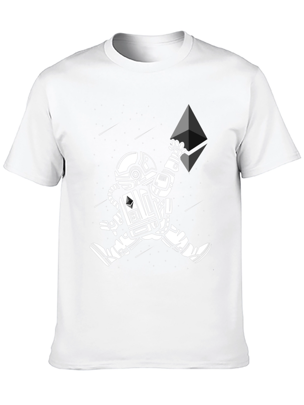 Astronaut Ethereum Graphic Tee