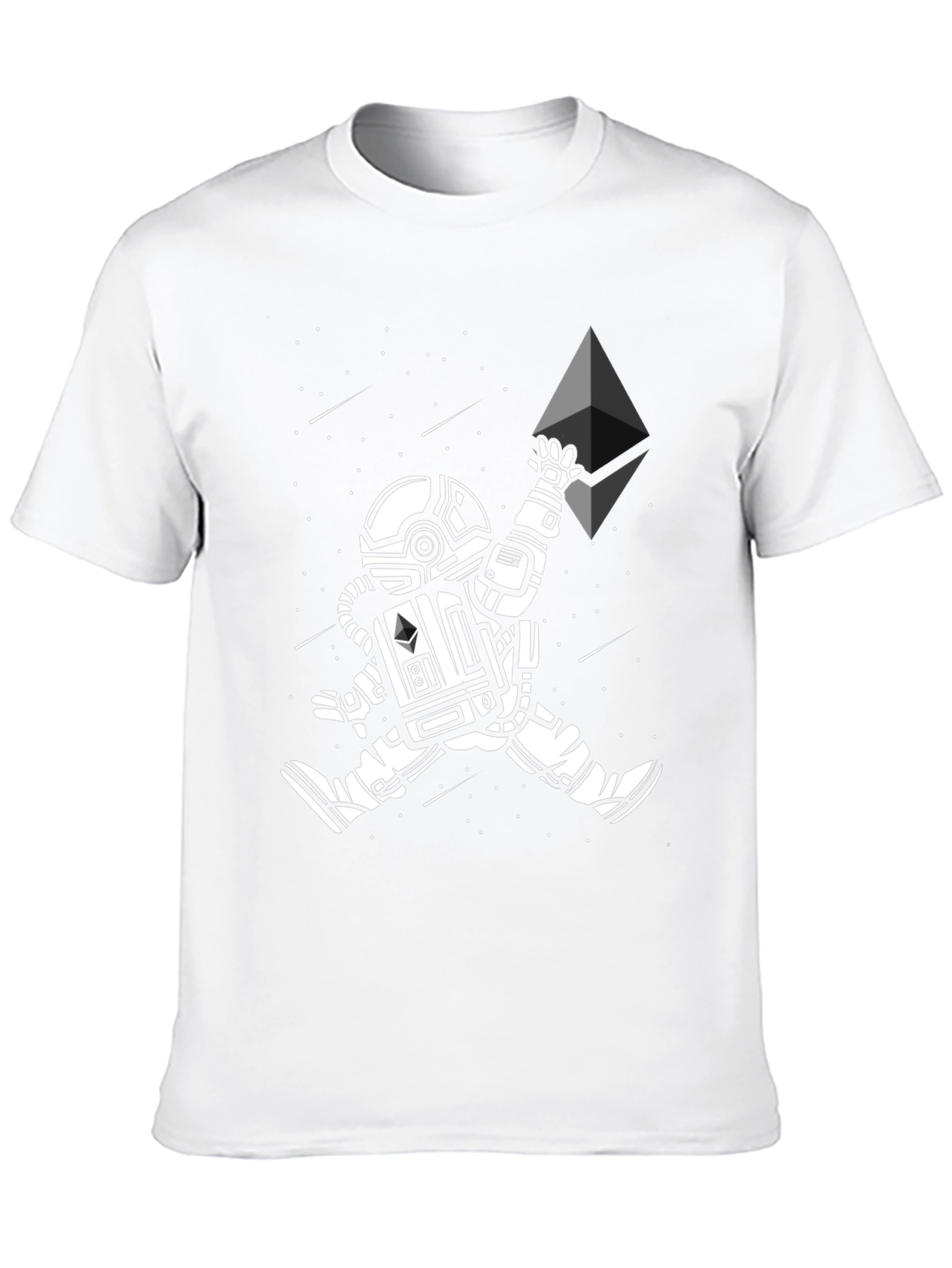 Astronaut Ethereum Graphic Tee