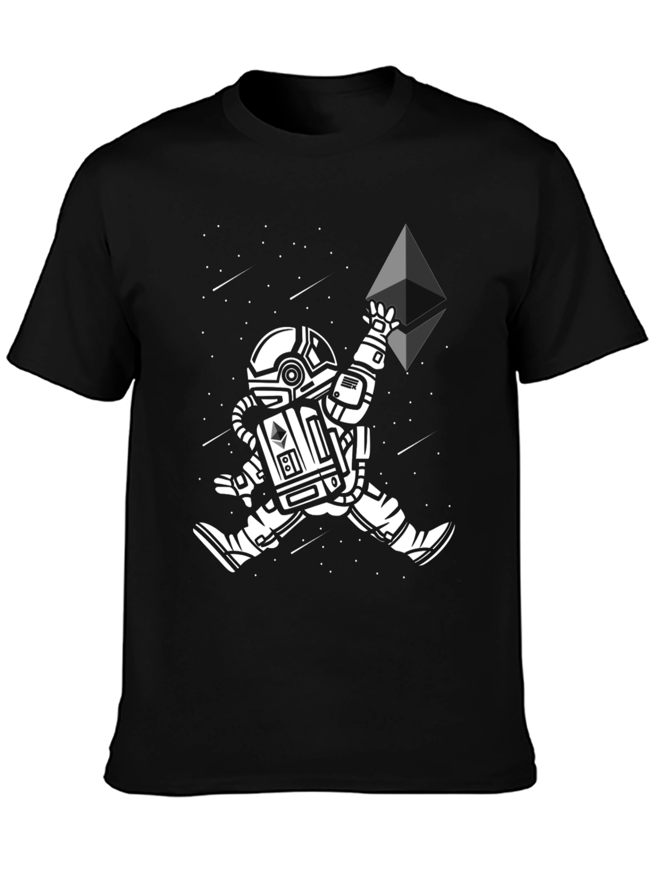 Astronaut Ethereum Graphic Tee