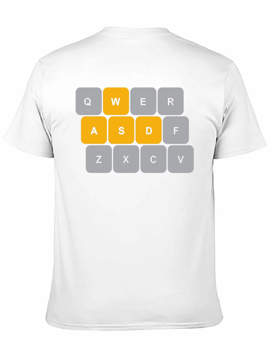 WASD Keyboard T-Shirt - Gamer Apparel
