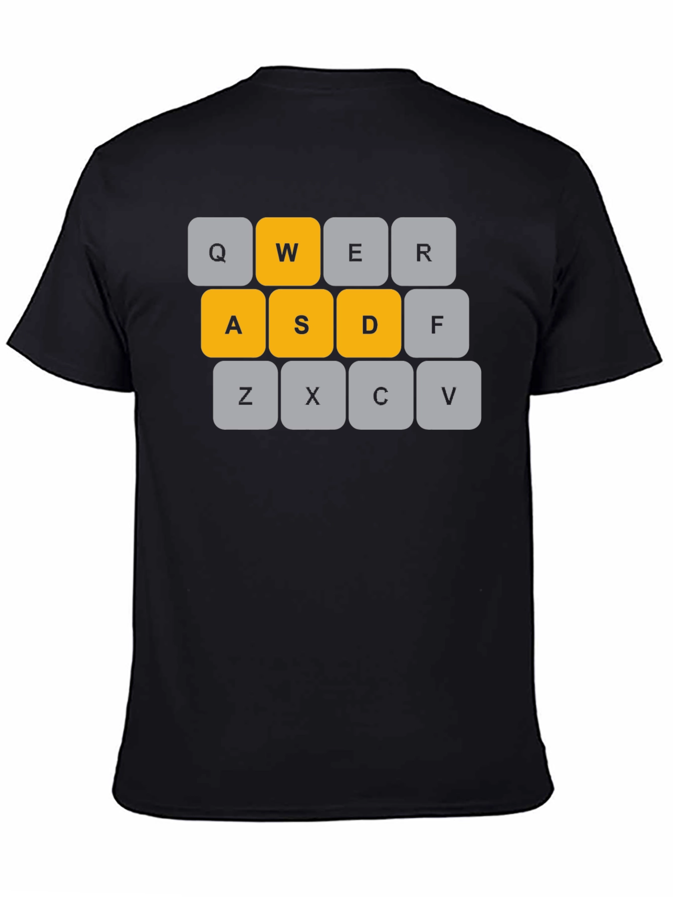WASD Keyboard T-Shirt - Gamer Apparel