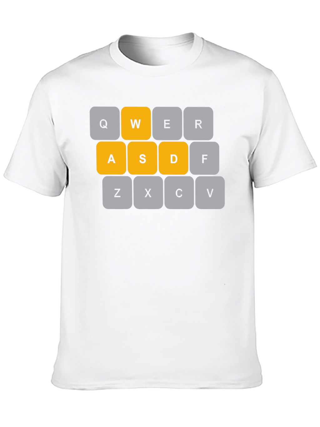 WASD Keyboard T-Shirt - Gamer Apparel
