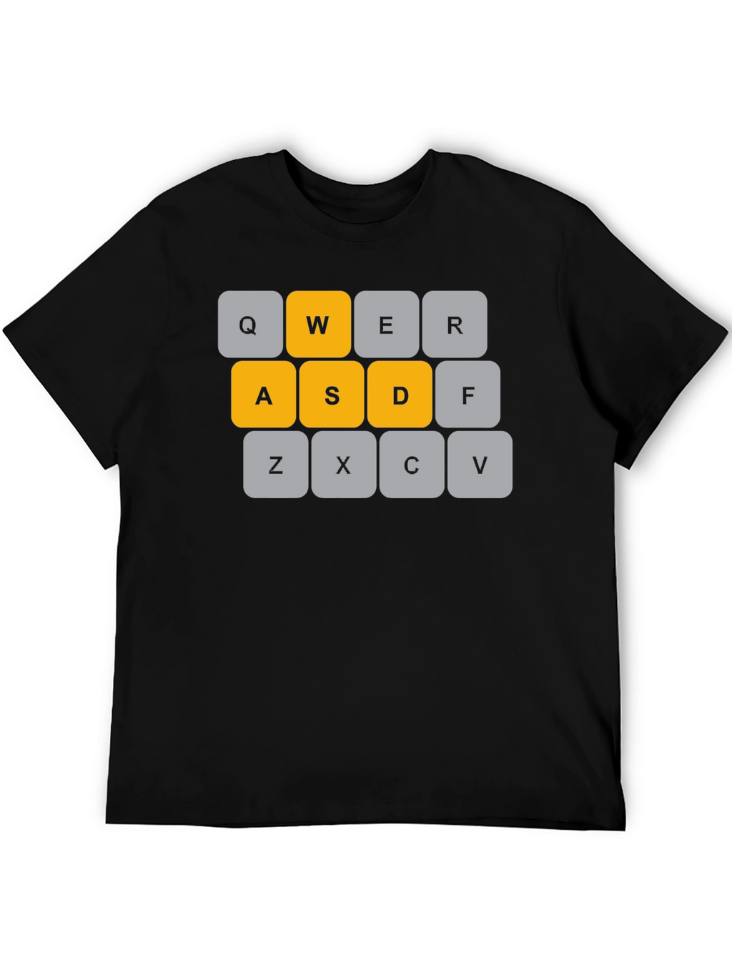 WASD Keyboard T-Shirt - Gamer Apparel