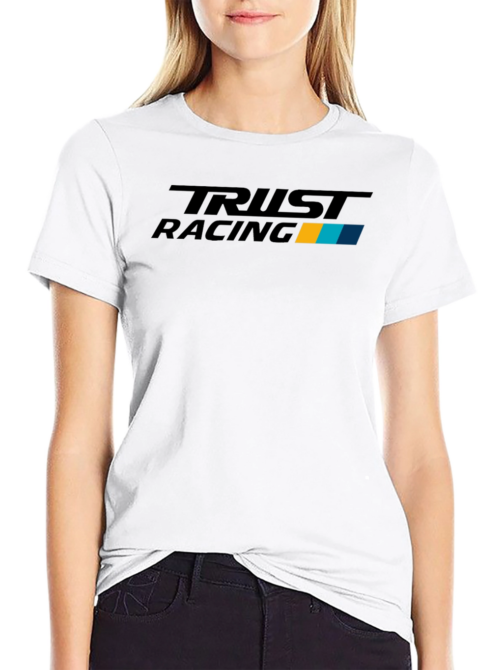 Trust Racing Black T-Shirt for Men