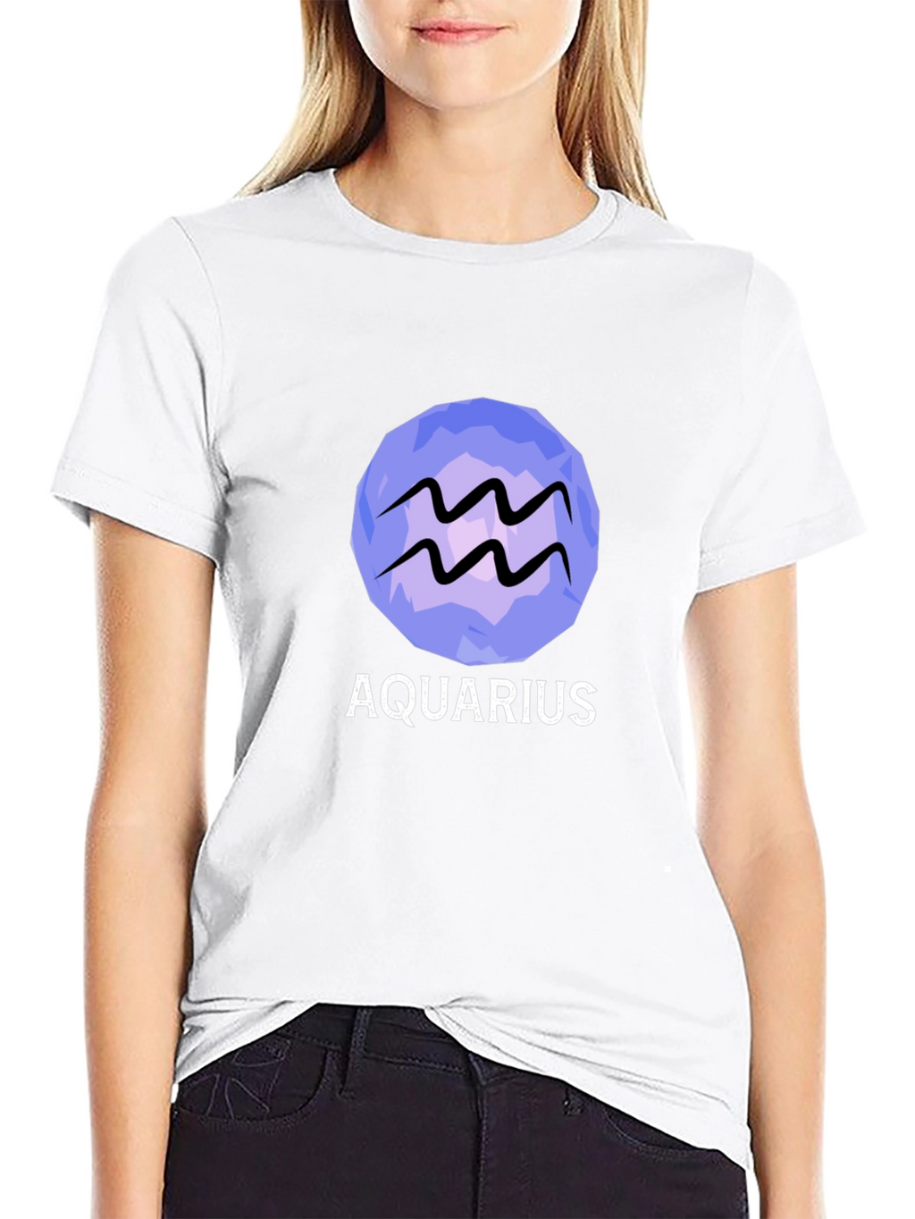 Aquarius Zodiac Sign T-Shirt