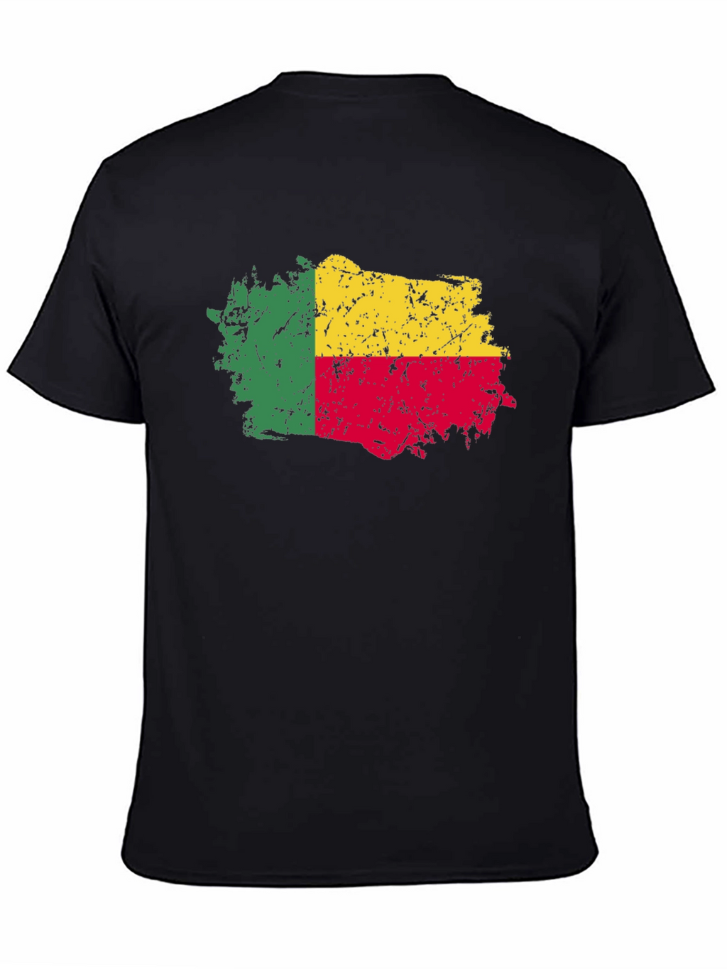 Benin Flag Grunge T-Shirt - Show Your Pride
