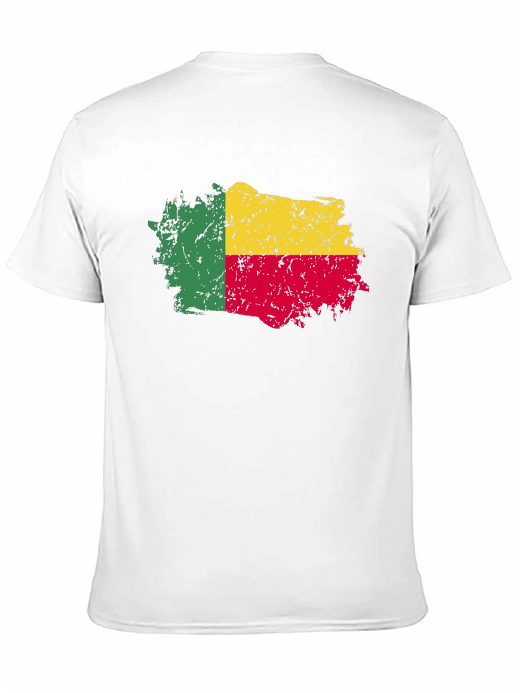 Benin Flag Grunge T-Shirt - Show Your Pride