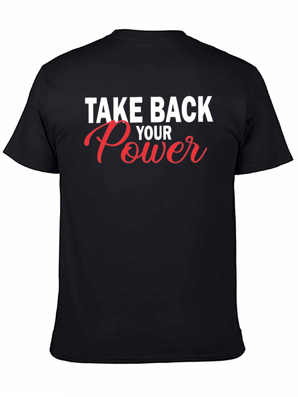 Take Back Your Power Graphic Tee - Black