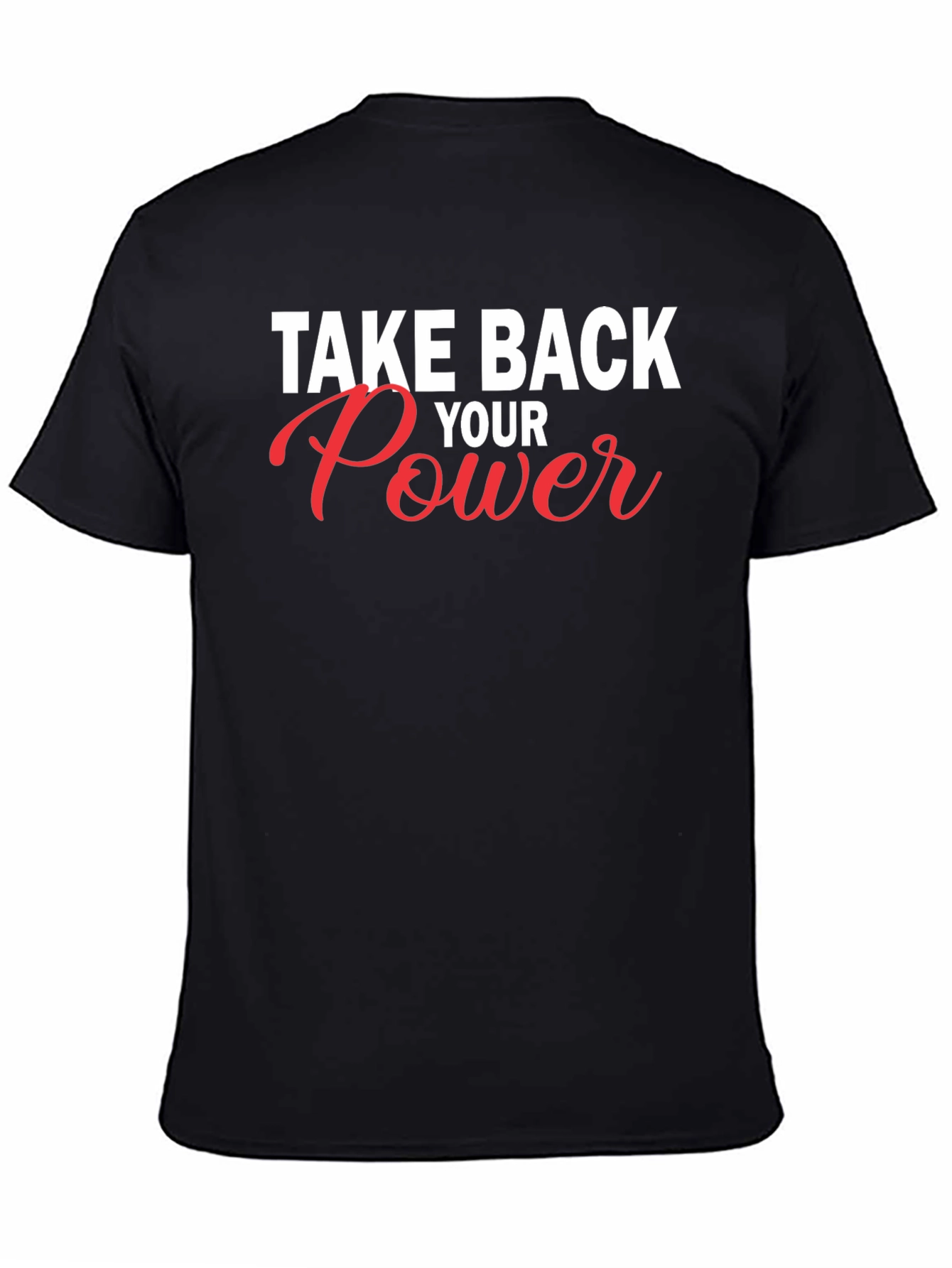 Take Back Your Power Graphic Tee - Black