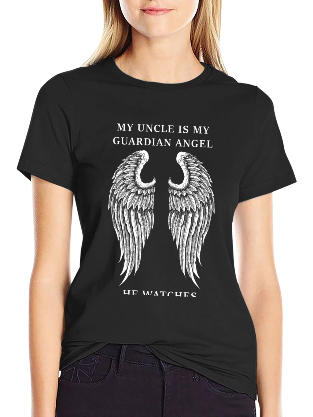 Guardian Angel Uncle T-Shirt