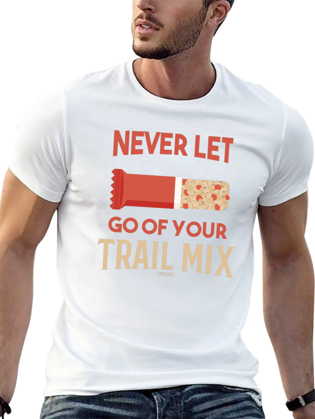 Never Let Go of Your Trail Mix Graphic Tee