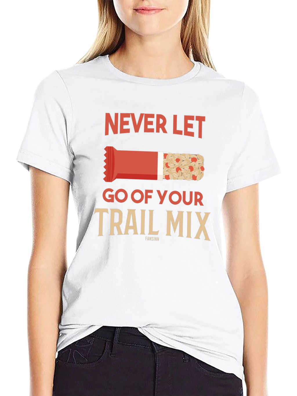 Never Let Go of Your Trail Mix Graphic Tee