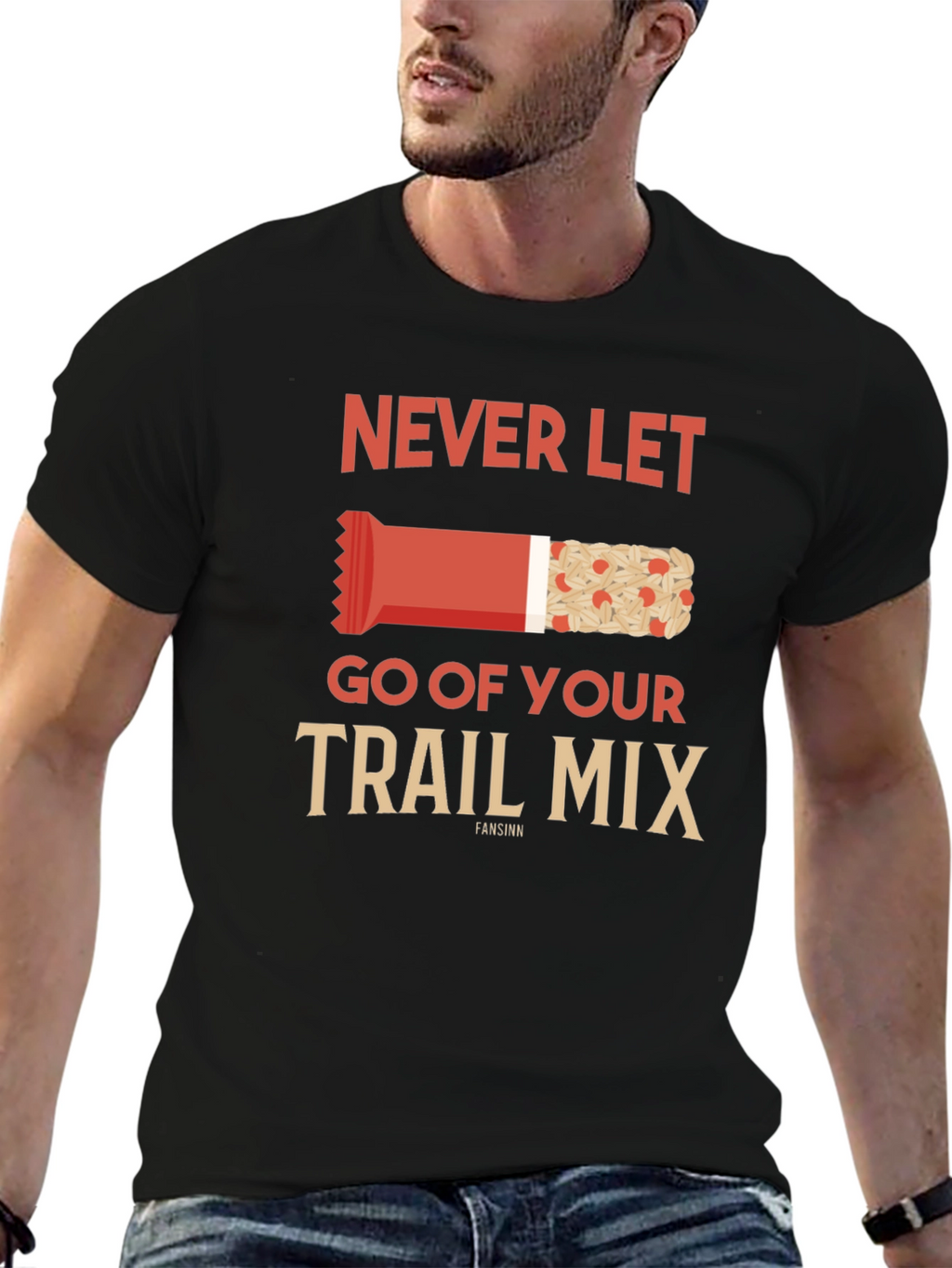 Never Let Go of Your Trail Mix Graphic Tee