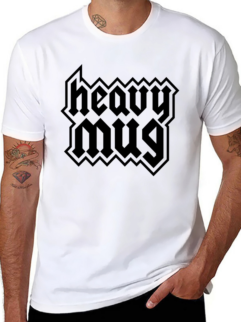 Heavy Mug Graphic T-Shirt