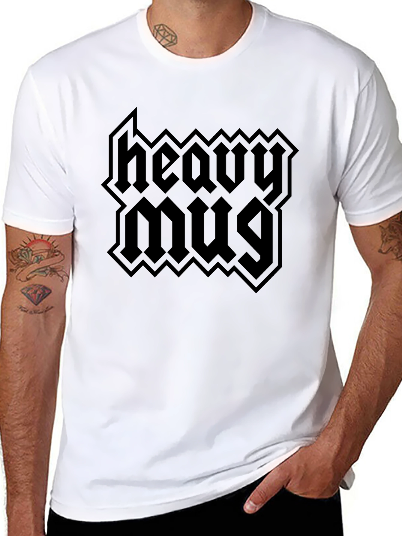 Heavy Mug Graphic T-Shirt