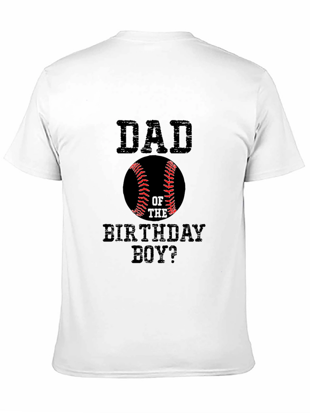 Dad of the Birthday Boy Baseball T-Shirt