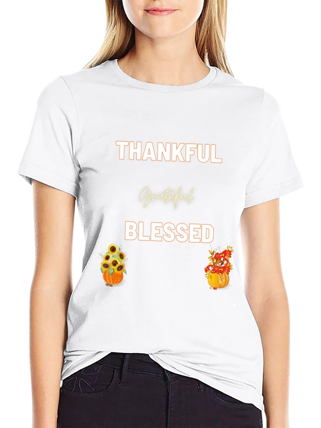 Thankful Grateful Blessed T-Shirt