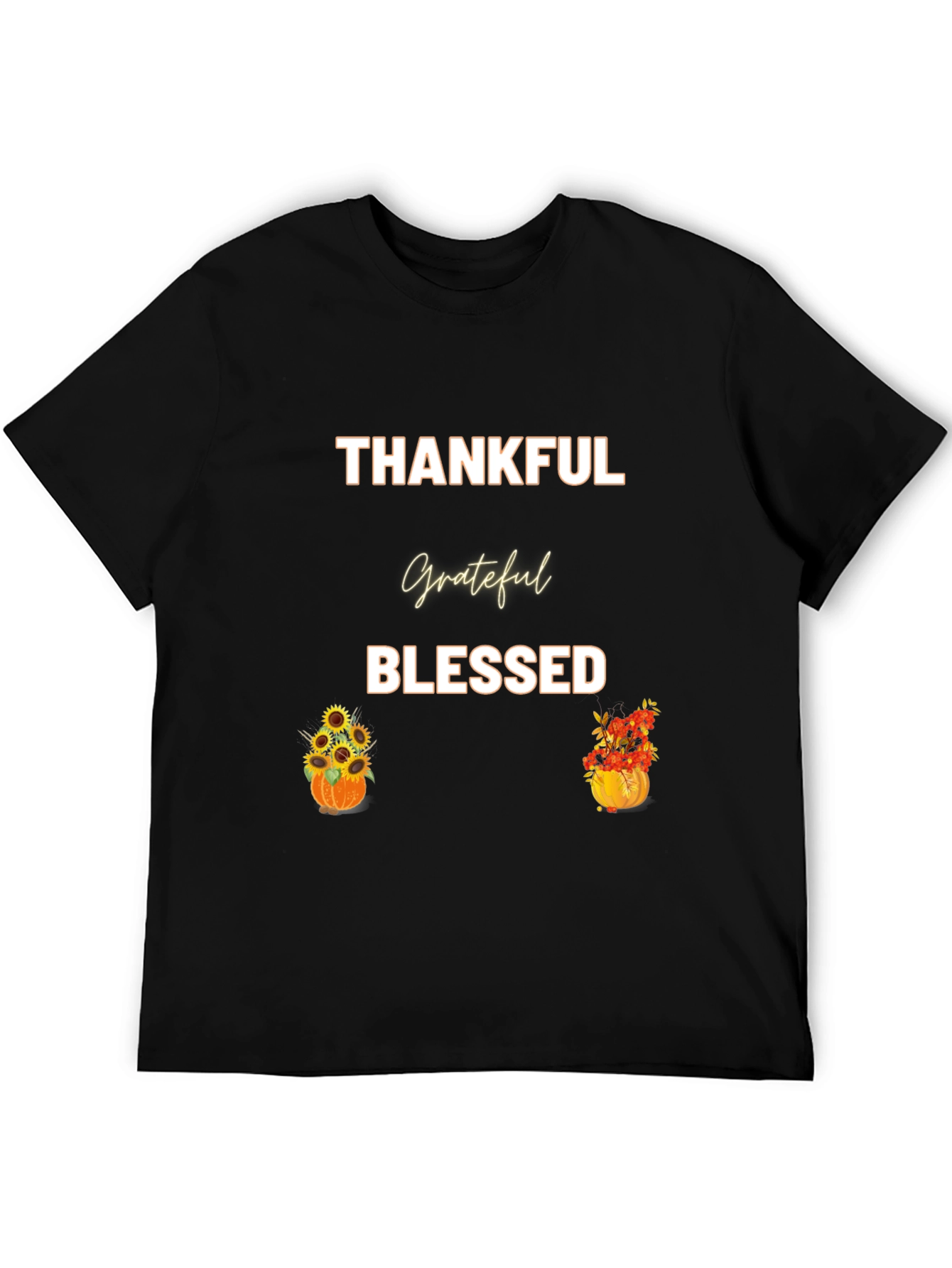 Thankful Grateful Blessed T-Shirt