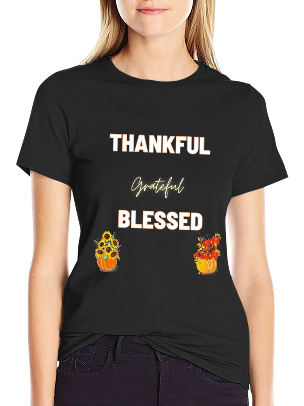 Thankful Grateful Blessed T-Shirt