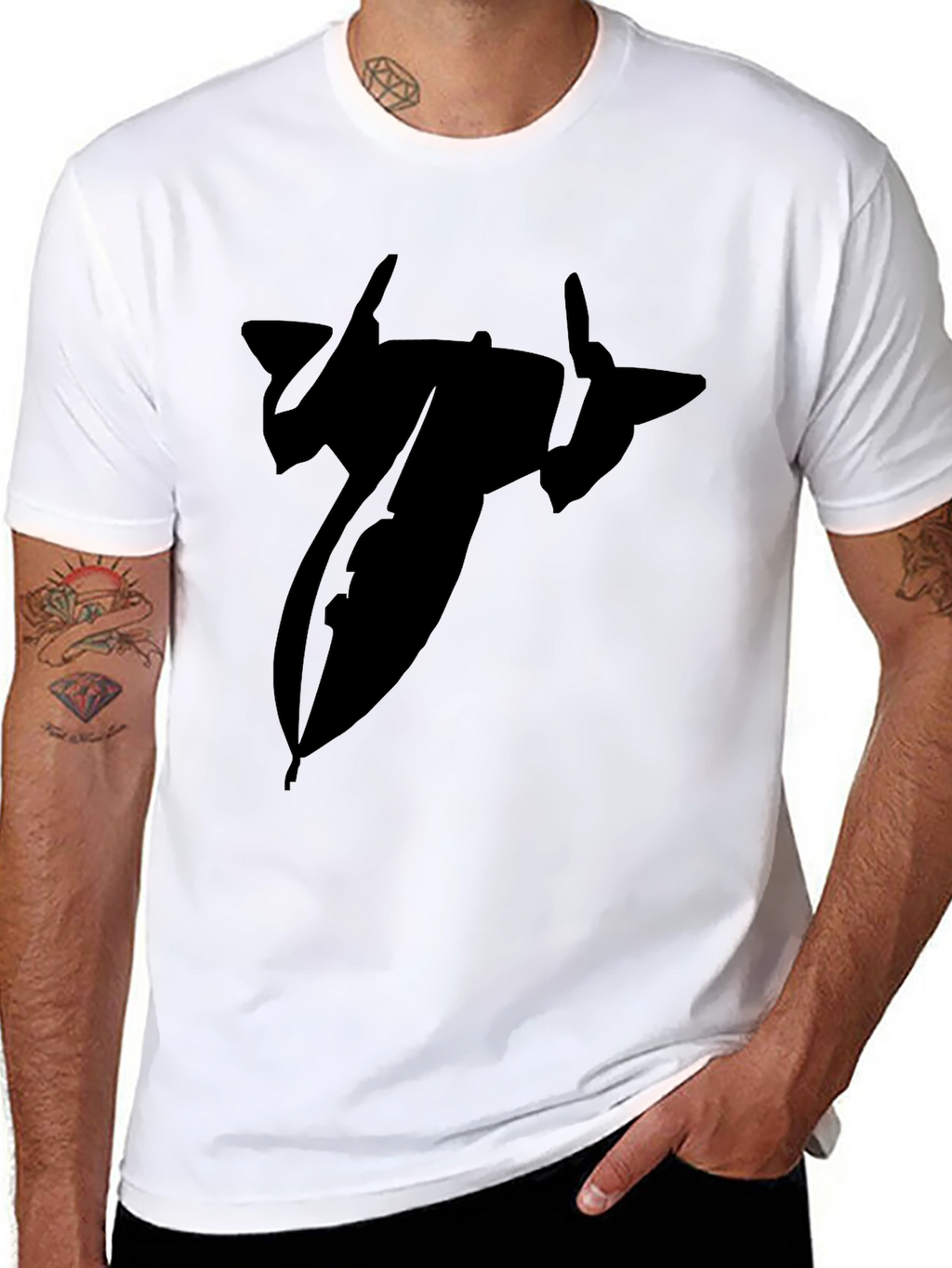 Stealth Jet Black T-Shirt