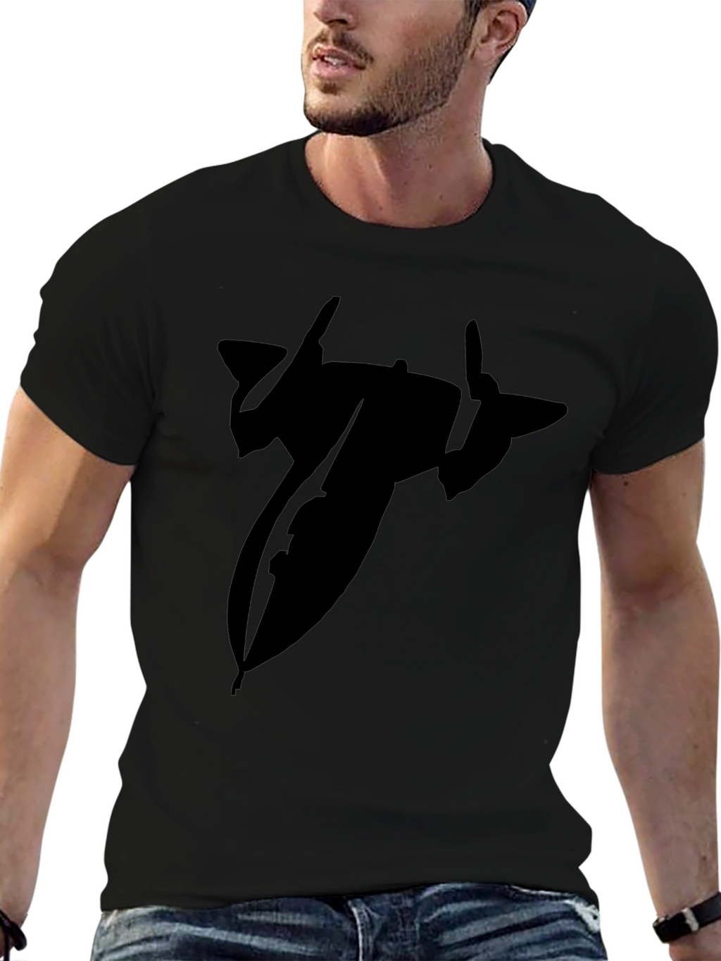 Stealth Jet Black T-Shirt