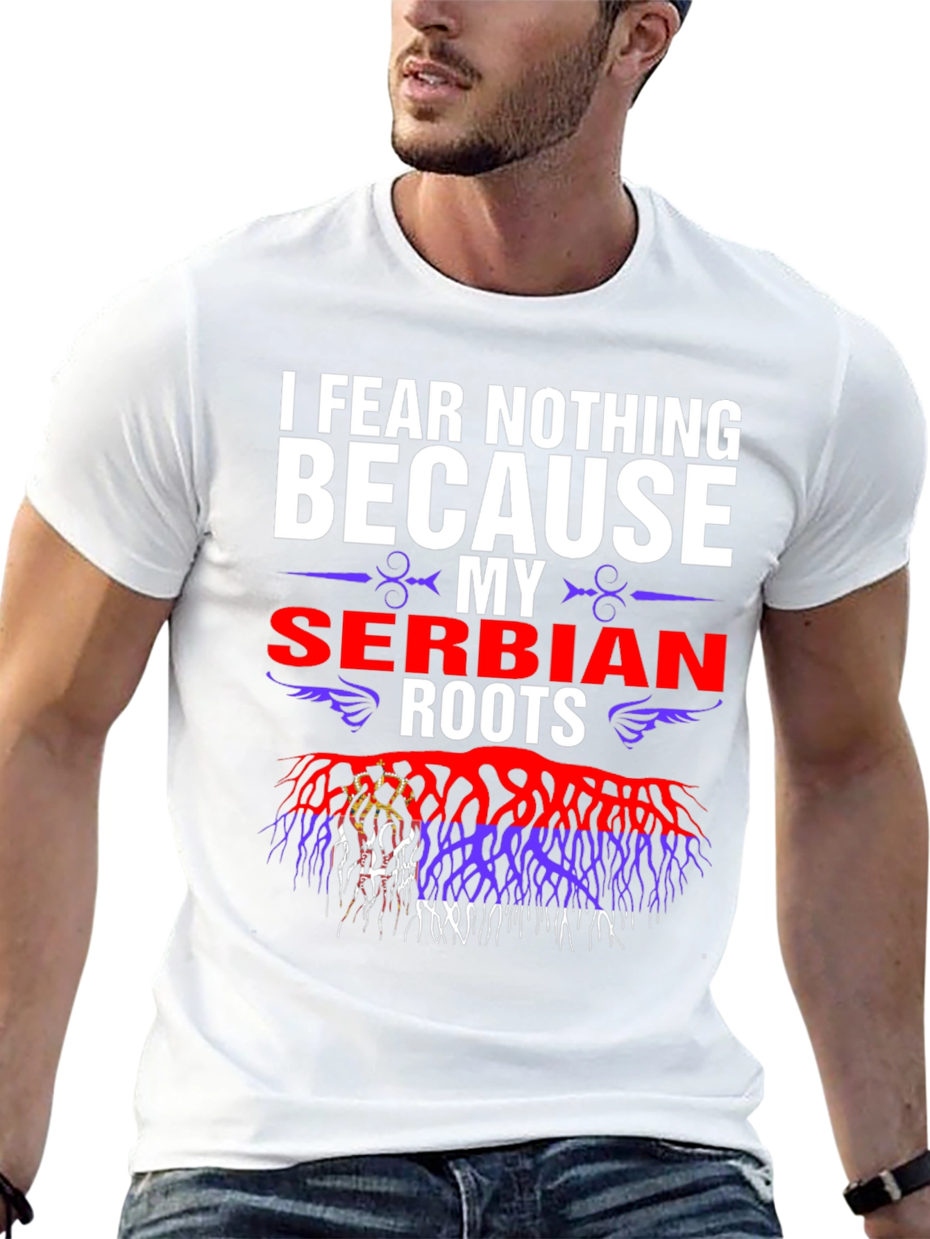 Serbian Roots Graphic Tee