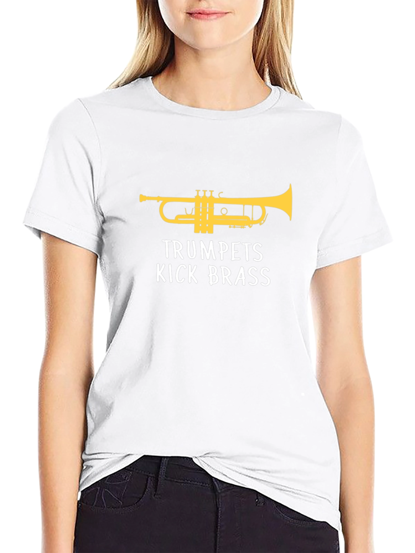 Trumpets Kick Brass T-Shirt - Music Lover Tee