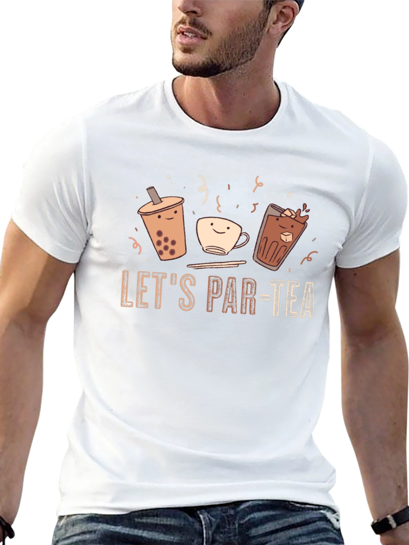 Lets Par-Tea T-Shirt: Fun Tea Party Design