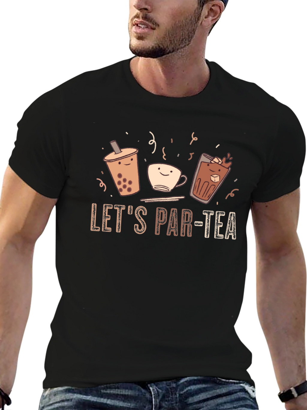 Lets Par-Tea T-Shirt: Fun Tea Party Design