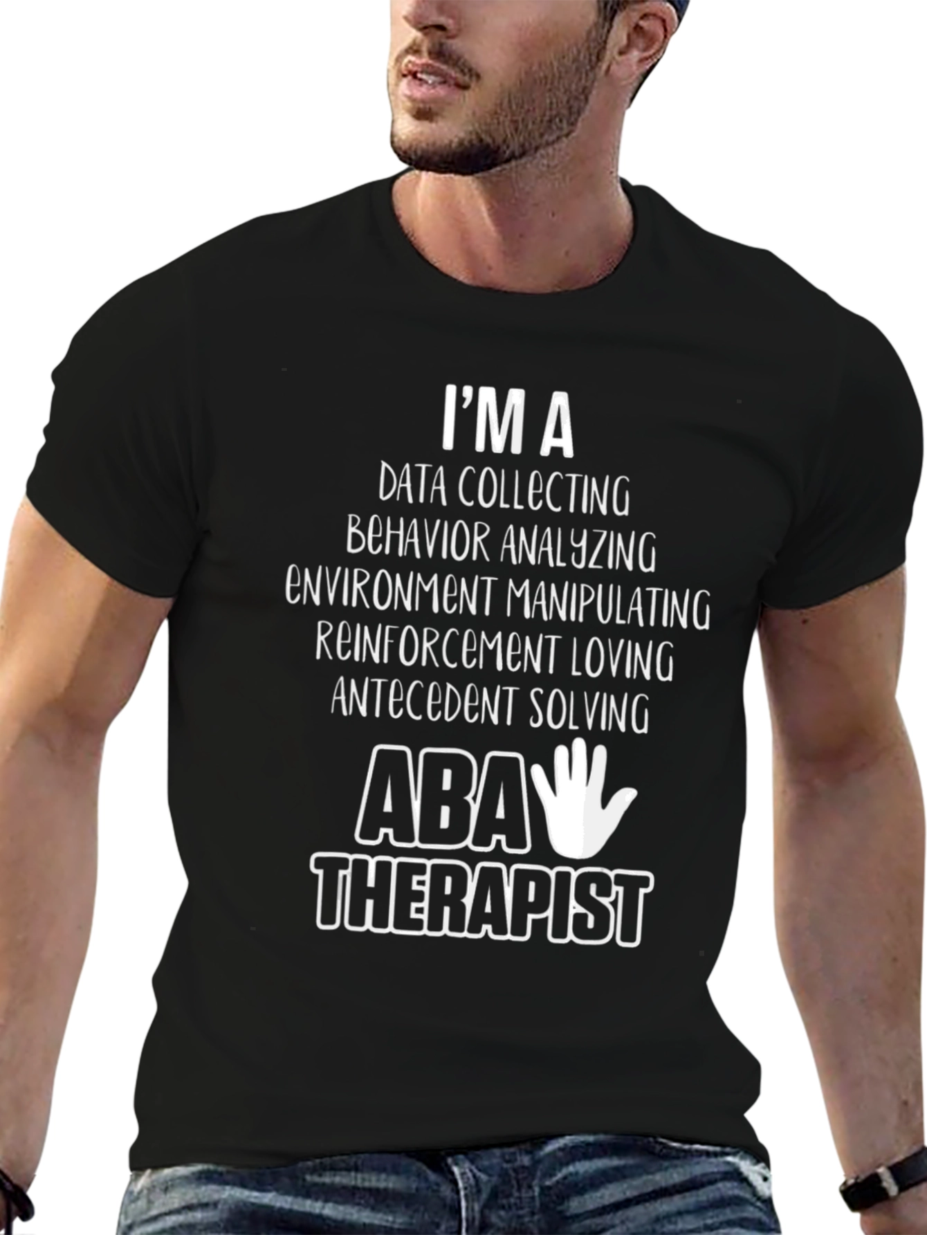 ABA Therapist T-Shirt - Data Collecting Behavior Analyzing