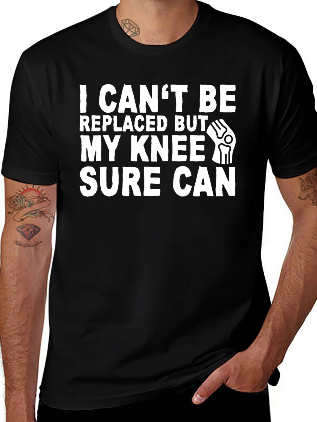 Humorous Knee Replacement T-Shirt