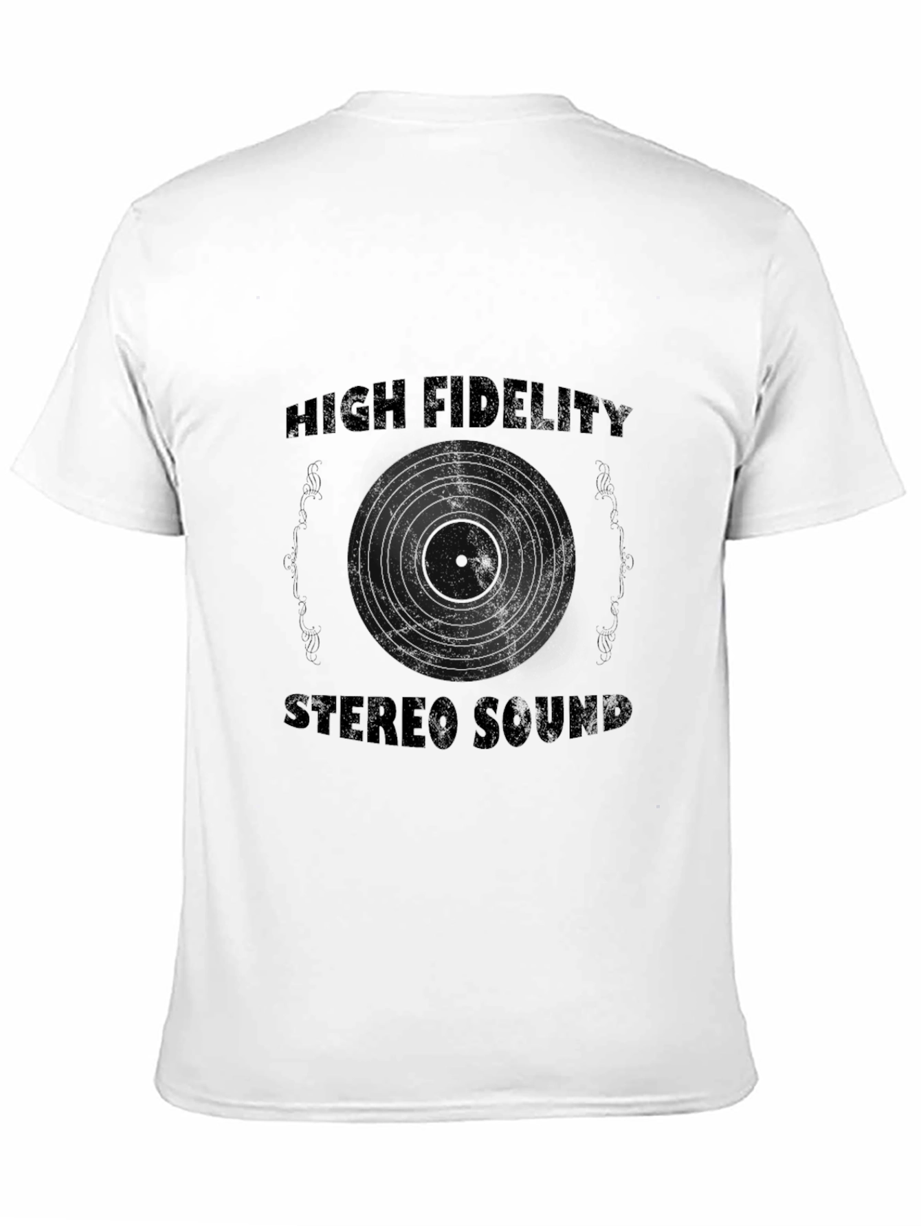 High Fidelity Stereo Sound Graphic T-Shirt