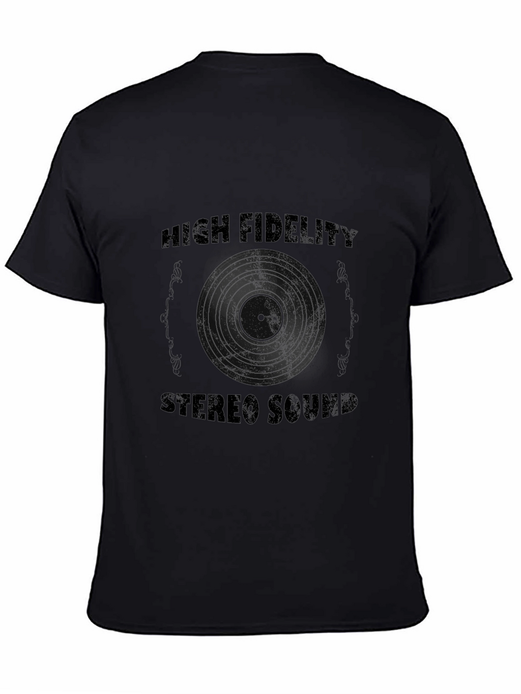 High Fidelity Stereo Sound Graphic T-Shirt